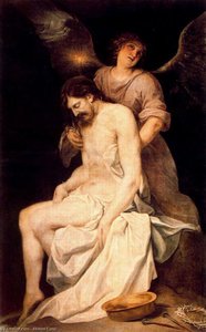 The Dead Christ Supported By An Angel 1 — Alonzo Cano