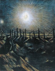 A Star Shell — Christopher Richard Wynne Nevinson