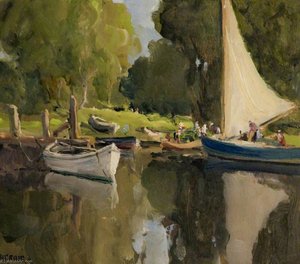 A Summer Day On The Thames — James Humbert Craig