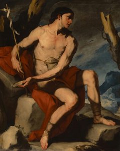 Saint John The Baptist In The Wilderness — Luca Giordano