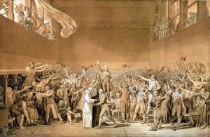 El Juramento De La Corte De Tenis — Jacques-louis David