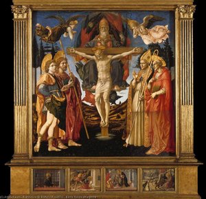 Santa Trinità Altarpiece — Francesco Di Stefano Pesellino