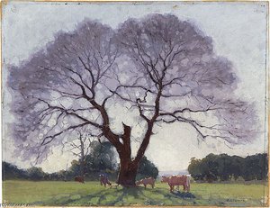 Autumn Morning — Elioth Gruner