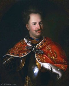 Portrait Of King Stanislaus Leszczyński. — Ádám Mányoki