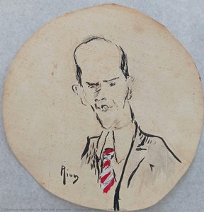[caricature, Probably Alfredo Ellis] — Nair De Teffé Von Hoonholtz