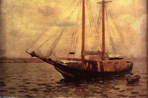 The Lumber Boat — Thomas Pollock Anshutz