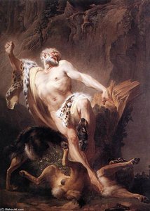 Milo Av Kroton — Joseph-benoît Suvée