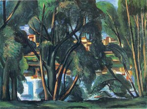 Trees On The Banks Of The Seine — André Derain