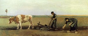 Potato Planting — Vincent Willem Van Gogh