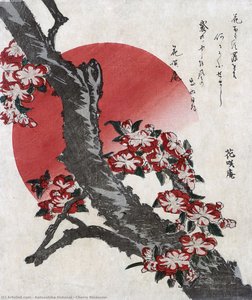 桜 — 葛飾北斎 (katsushika Hokusai)