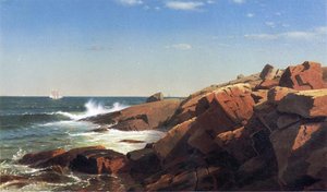 Indian Rock, Narragansett, Rhode Island — William Stanley Haseltine