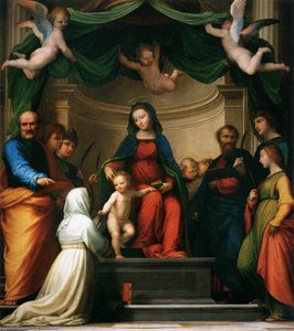 The Marriage Of St Catherine Of Siena — Fra Bartolomeo