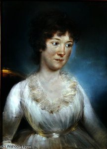 Portrait Of Mrs David Russell — John Peter Russell