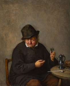 An Old Toper — Adriaen Van Ostade