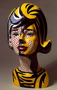 Testa Ombra Rossa — Roy Lichtenstein