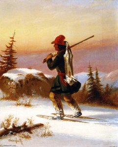 A Lorette Indian — Cornelius David Krieghoff