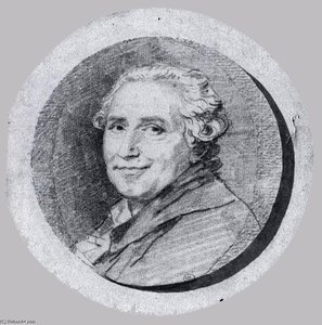 Autoritratto Di Fronte A Sinistra — Jean-honoré Fragonard