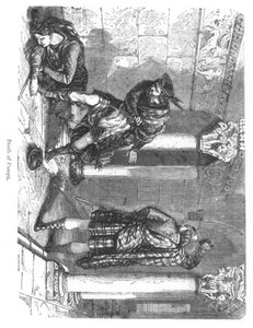The Death Of John Comyn — Henri Félix Emmanuel Philippoteaux