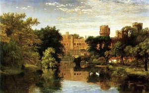 Warwick Castle, England — Jasper Francis Cropsey