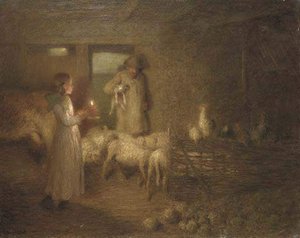 The Shepherd — Edward William Stott