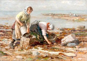 Mussel Gatherers — William Marshall Brown