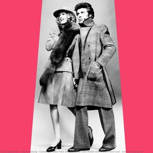 Costume Of Glen Plaid And Uli Richter Men-model With A Glen Plaid Coat - Exhibition Graphic — Regina Relang