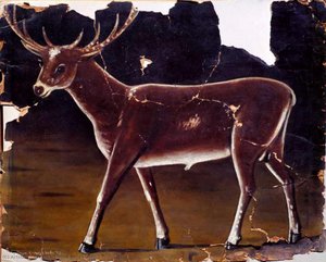 Deer — Niko Pirosmani