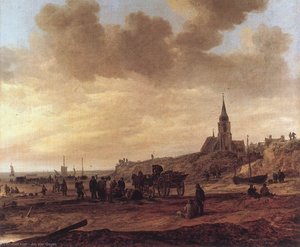 Beach At Scheveningen — Jan Josephszoon Van Goyen
