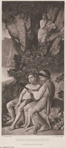 Musizierende Kinder — Anselm Feuerbach