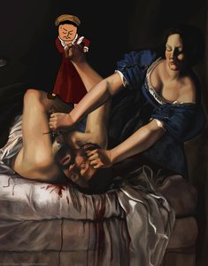 Giuditta Che Decapita Oloferne — Artemisia Gentileschi
