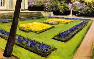 Terrace In The Garden Near The Wannsee Toward Northwest — Max Liebermann