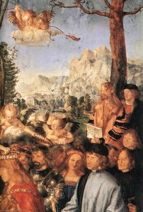 Fest Der Rosengirlanden (detail) — Albrecht Dürer