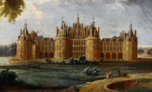 Retour Au Château Par Temps De Bourrasque (détail) — Pierre Denis Martin (dit Martin Le Jeune)