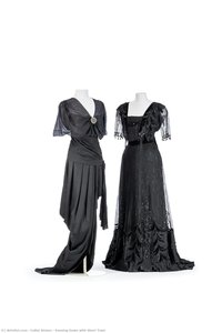 Evening Gown With Short Train — Callot Sisters