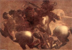 Die Schlacht Von Anghiari — Leonardo Da Vinci