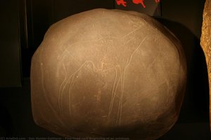 Fine-lined Rock Engraving Of An Antelope — San Hunter-gatherer