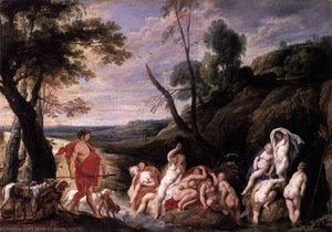 Diana Y Actaeón — Jacob Jordaens