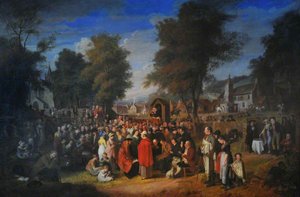 The Mauchline Holy Fair — Alexander Carse