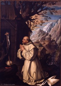 St. Bruno, Founder Of The Carthusian Order — Juan Sanchez Cotan