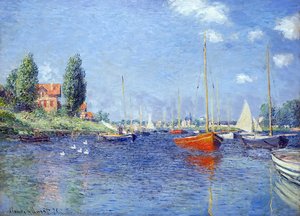 Punased Laevad Argenteuil — Claude Monet