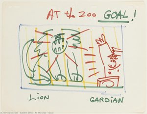 At The Zoo - Goal! — Abidin Dino