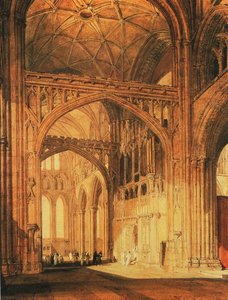 Interior Of Salisbury Cathedral — Joseph Mallord William Turner