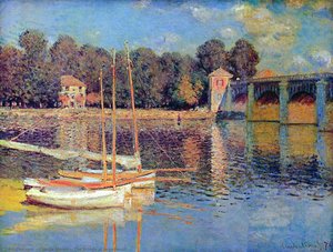 Il Ponte Di Argenteuil — Claude Monet