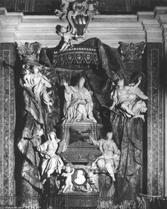 Monument Of Pope Gregory Xv — Pierre Etienne Monnot