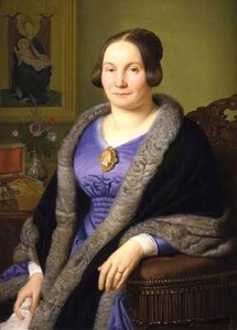 Portrait Of Margarete Von Soist — Franz Ittenbach