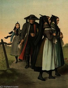 German Costume Hannover Amt Gifhorn — Albert Kretschmer
