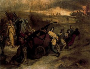 The Village Firemen — Pierre Cécile Puvis De Chavannes