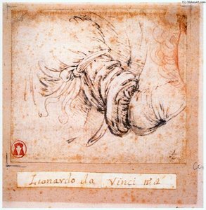 Étudování Rukávu Pro Zvěstování — Leonardo Da Vinci