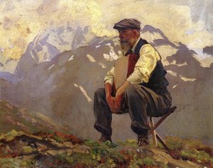 Reconnoitering — John Singer Sargent