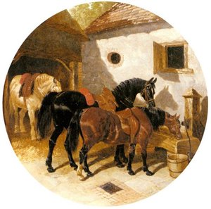 The Farmyard — John Frederick Herring Junior